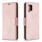  Samsung Galaxy A42 - Litchi Läder Fodral - Roséguld