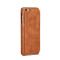 LC.IMEEKE iPhone 6/6S Plus - LC.IMEEKE Retro Läder Fodral - Brun