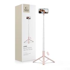 Tech-Protect Tech-Protect 146 cm Bluetooth Selfiestick Tripod Rosa