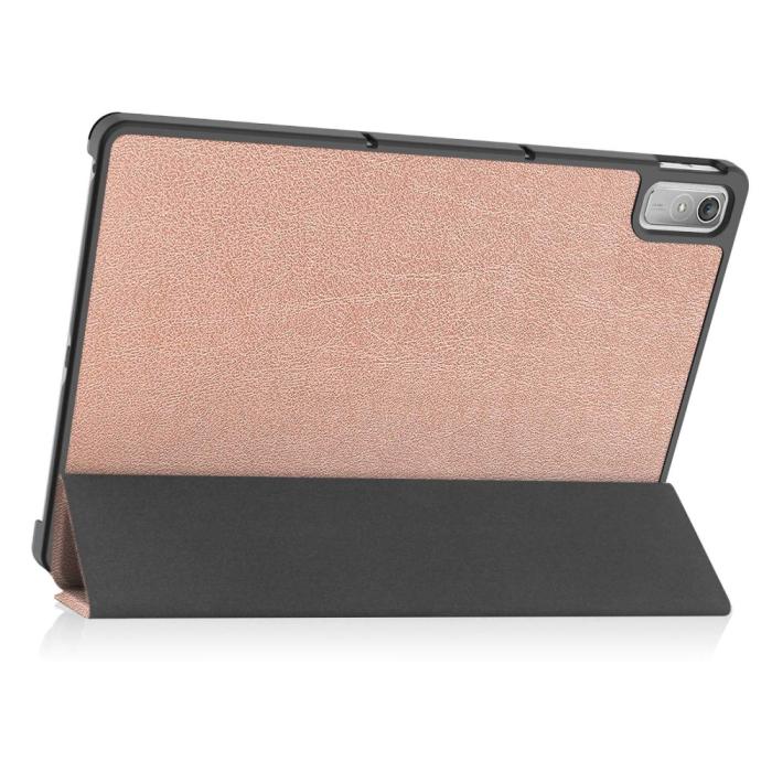 Bild 6,  Lenovo Tab P11 Gen 2 Fodral Tri-Fold Roséguld
