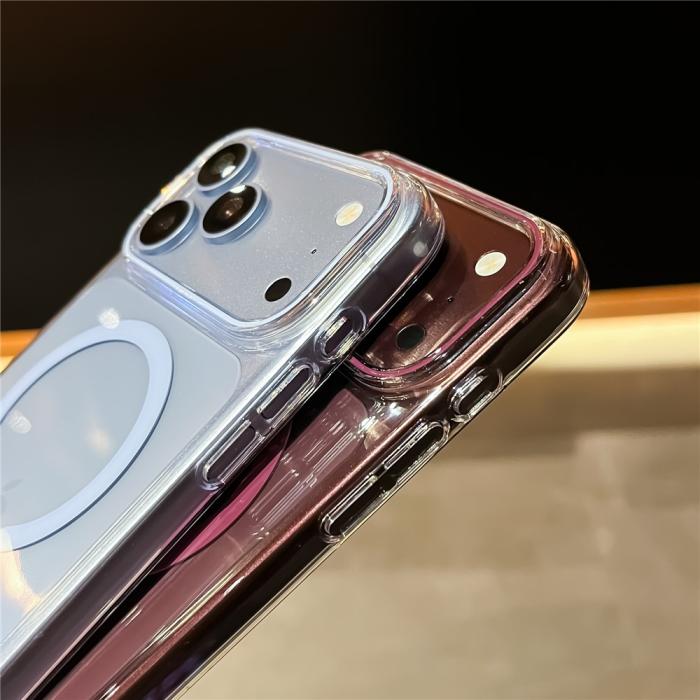 Bild 6,  iPhone 18 Pro / 17 Pro Skal MagSafe Transparent/Orange