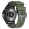  Fenix 5/5X/6X/7X 26 mm Klockarmband Robust Grön