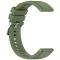  Klockarmband 22 mm Quick Release Silikon Grön