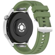  Klockarmband 22 mm Quick Release Silikon Gr&ouml;n