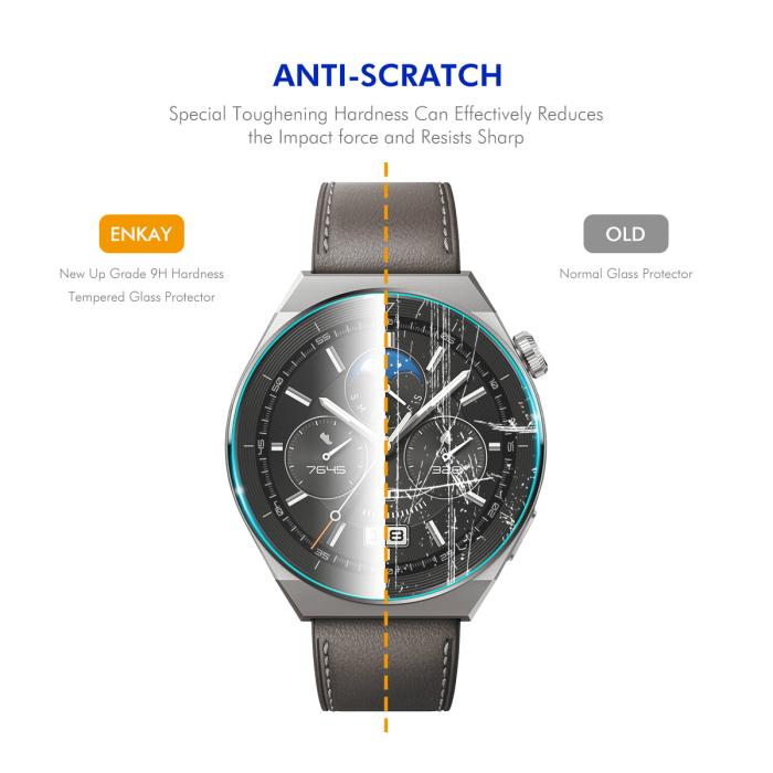 Bild 5, ENKAY ENKAY Samsung Galaxy Watch 8 44 mm Skärmskydd