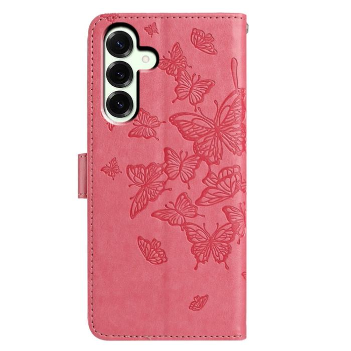 Bild 5,  Samsung Galaxy A37 5G Fodral Med Fjäril Tryck Rosa