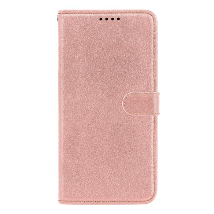 Bild 5,  Samsung Galaxy A27 Plånboksfodral Läder Roséguld