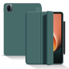  Xiaomi Pad 5 Fodral Tri-Fold Skin Touch M&ouml;rk Gr&ouml;n