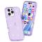  iPhone 16 Pro Skal Glitter Lila