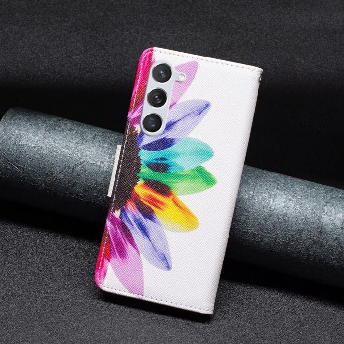 Bild 6,  Samsung Galaxy S24 Fodral Med Tryck Solros
