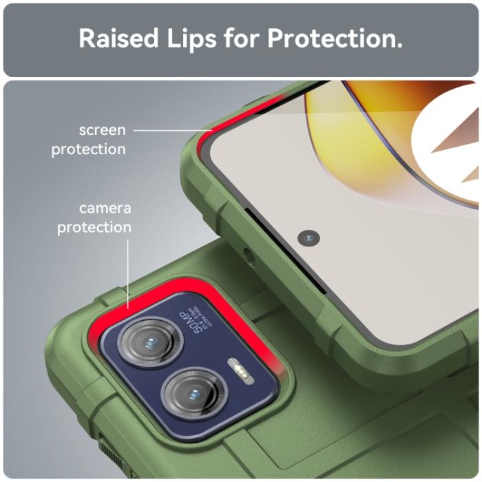 Bild 5,  Motorola Moto G73 5G Skal Robust Grön