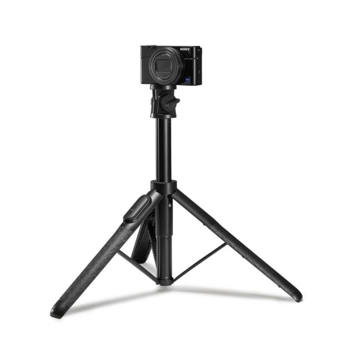 Bild 5, Spigen Spigen 161 cm Bluetooth Selfiestick Tripod Svart