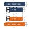 Tech-Protect Tech-Protect Garmin Fenix 5/6/6 Pro/7 Armband Iconband Orange