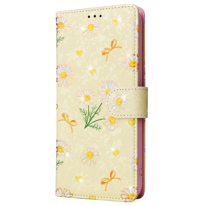 Bild 6,  iPhone 16 Pro Max Fodral RFID Läder Yellow Daisy