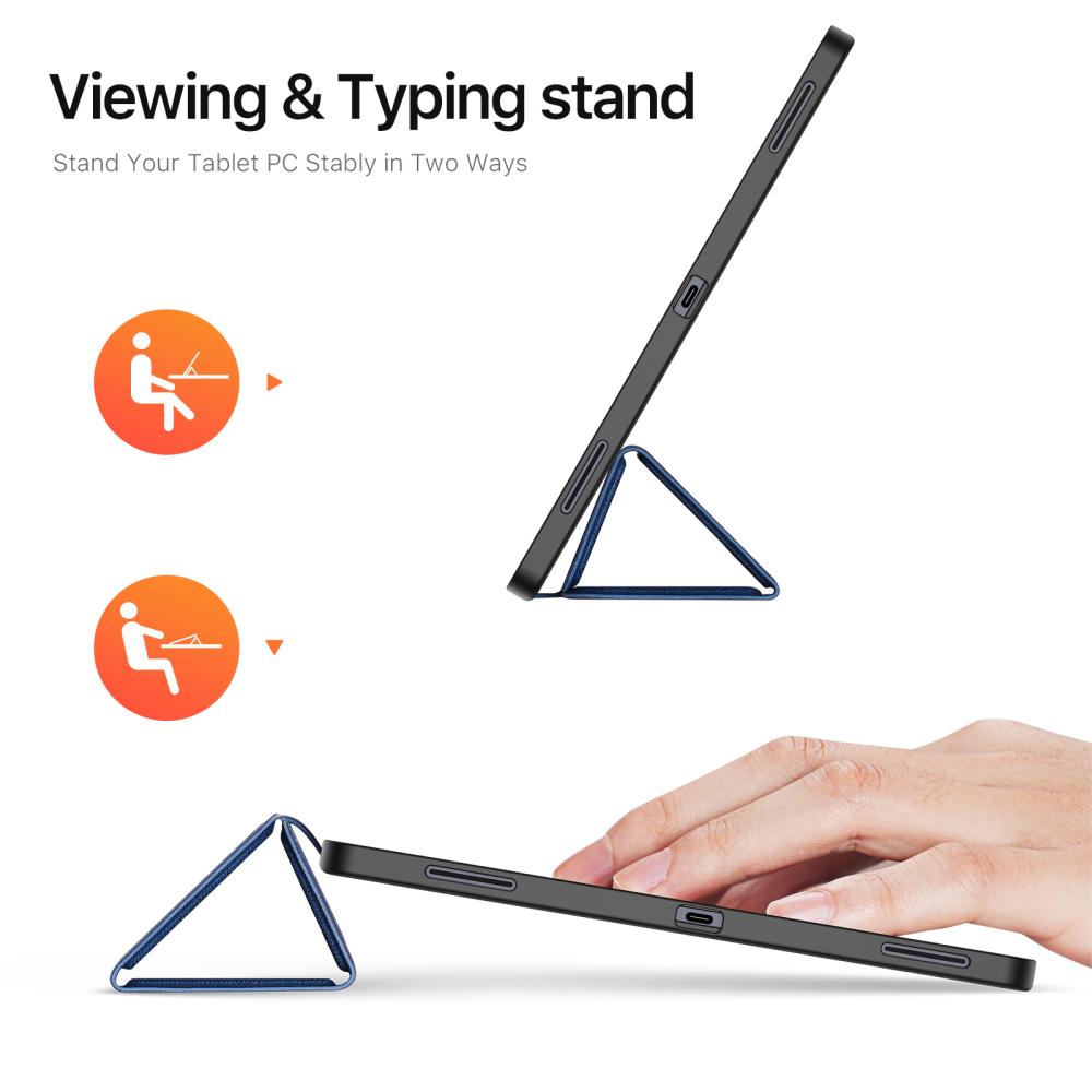 DUX DUCIS DUX DUCIS Galaxy Tab S11 Ultra Fodral DOMO Tri-Fold Blå