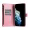  Samsung Galaxy S26 Fodral Multifunktionellt Läder Rosa