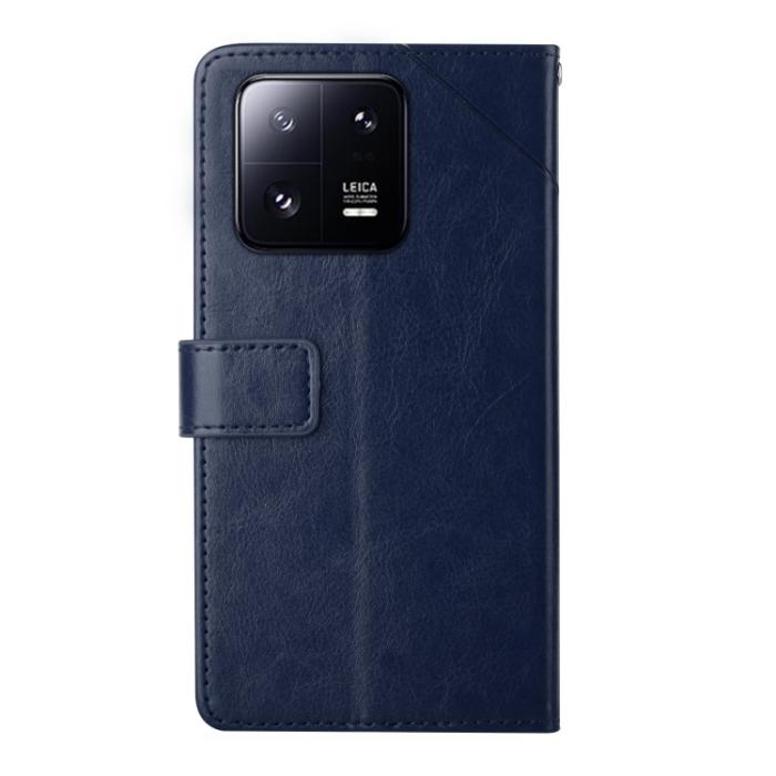 Bild 3,  Xiaomi 13 5G Fodral Y-Design Läder Blå