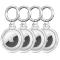 Tech-Protect Tech-Protect Apple AirTag 2/1 4-PACK Hållare Icon Transparent