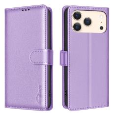 BINFEN BINFEN iPhone 17 Pro Max Fodral RFID L&auml;der Lila