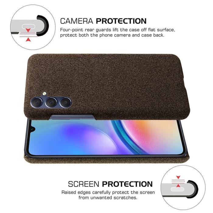 Bild 5,  Samsung Galaxy A05s 4G Skal Nylonbelagt Brun