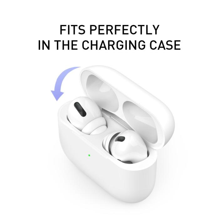 Bild 4, AHASTYLE AHASTYLE AirPods Pro 2/AirPods Pro 2-PACK Öronpluggar Storlek L Vit