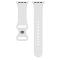 ColorPop Silikon Armband Butterfly Apple Watch 42/41/40/38 mm (M/L) Vit