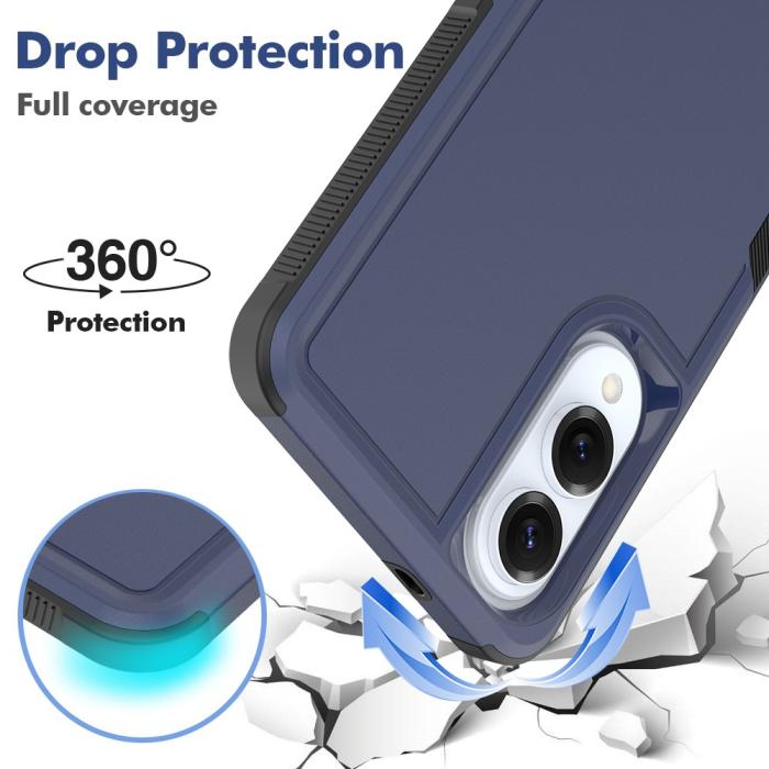 Bild 3,  Samsung Galaxy S25 Edge Skal Extreme Shockproof Hybrid Blå