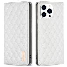 BINFEN BINFEN iPhone 16 Pro Max Fodral Diamond Flip Vit