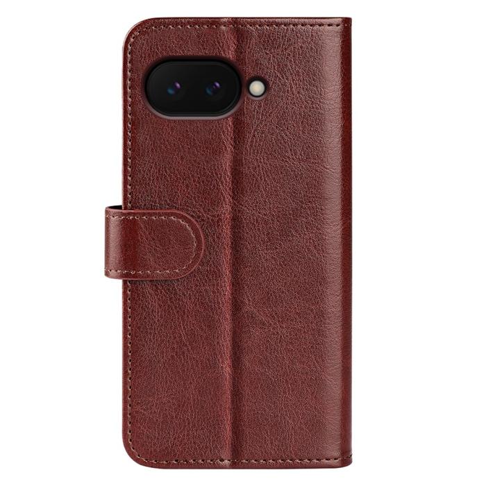 Bild 6,  Google Pixel 9a Fodral Crazy Horse Läder Brun