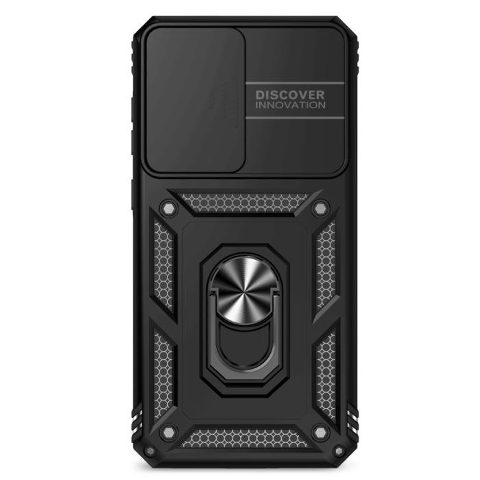 Bild 3,  Samsung Galaxy A56 5G/A36 5G Skal CamShield Ring Hybrid Svart
