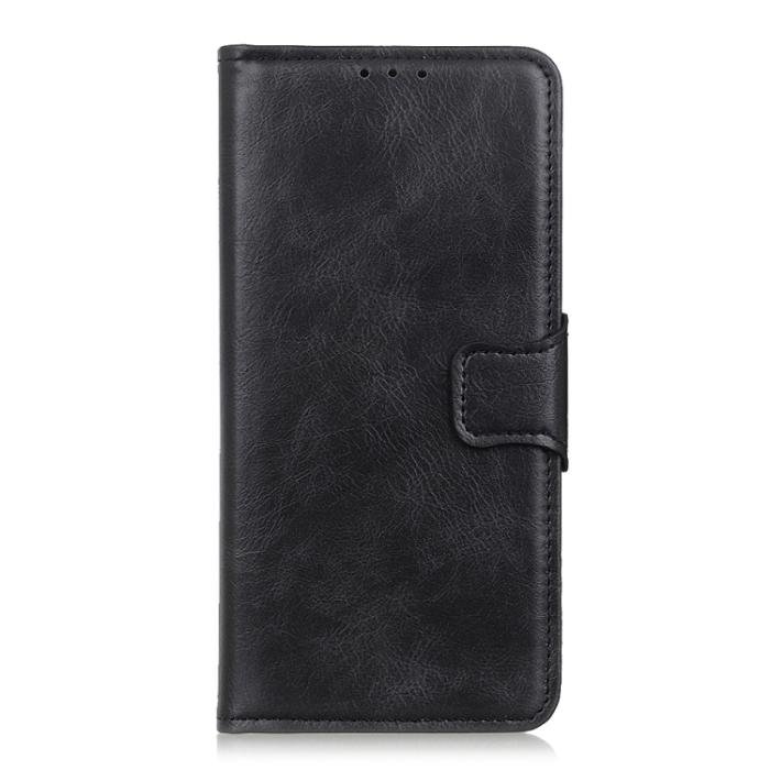Bild 2,  Motorola Moto G22 Fodral Crazy Horse Svart