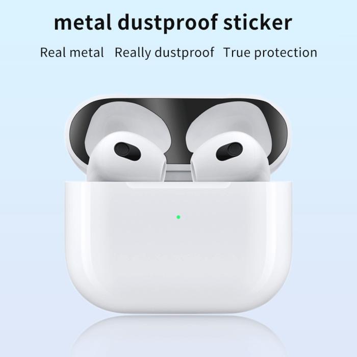 Bild 3,  AirPods 3 Dammskydd Svart