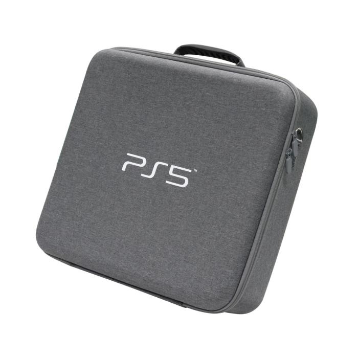 Bild 6,  Gaming Väska Sony Playstation 5 EVA Plast Grå