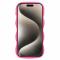  iPhone 14 Pro Mobilskal Wavy Rosa