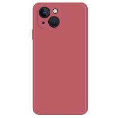  iPhone 15 Plus Skal Gummerad TPU R&ouml;d
