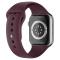 ColorPop Apple Watch 42/44/45/46/49 mm Silikon Armband (M/L) Vinröd