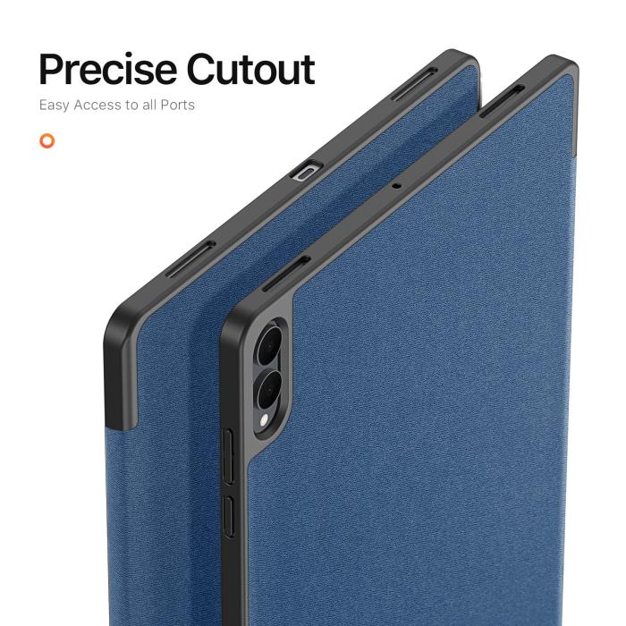 Bild 4, DUX DUCIS DUX DUCIS Galaxy Tab S11 Ultra Fodral DOMO Tri-Fold Blå