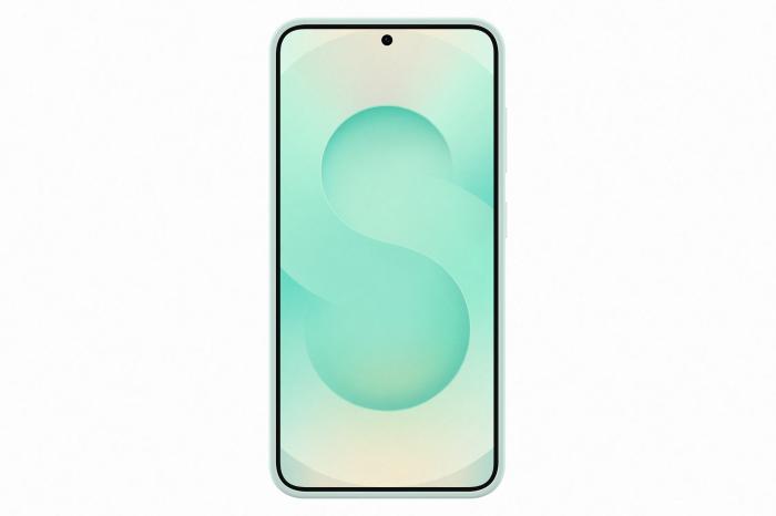 Bild 4, Samsung Samsung Galaxy S25 Skal Silicone Mint