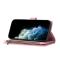  Samsung Galaxy S26 Fodral Multifunktionellt Läder Rosa