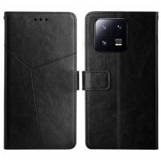 Xiaomi 13 5G Fodral Y-Design L&auml;der Svart