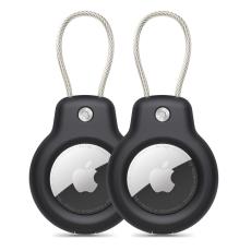 Tech-Protect Tech-Protect Apple AirTag 2/1 2-PACK H&aring;llare Rough Vein Svart