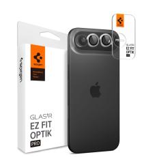 Spigen Spigen iPhone Air 2-PACK Linsskydd GLAS.tR "Ez Fit" Silver