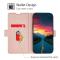  Motorola Moto E13 Fodral Slim Läder Roséguld