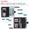  iPhone 6/6S/7/8 Plus - 2in1 Magnet Skal / Plånboksfodral - Svart
