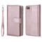  iPhone 6/6S/7/8 Plus - 2in1 Magnet Skal / Plånboksfodral - Roséguld