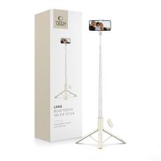 Tech-Protect Tech-Protect 146 cm Bluetooth Selfiestick Tripod Beige