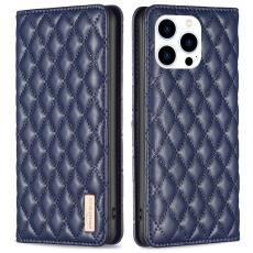 BINFEN BINFEN iPhone 16 Pro Max Fodral Diamond Flip M&ouml;rk Bl&aring;