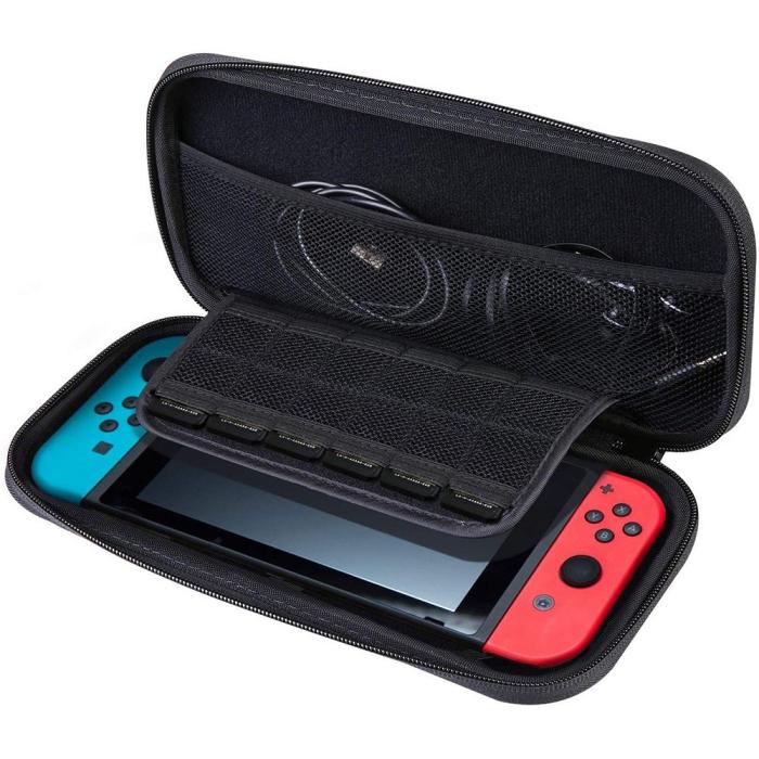 Bild 4,  Nintendo Switch Förvaringsväska Anti-Drop Grå
