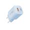 Tech-Protect Tech-Protect 33W Väggladdare PD QC USB-C / USB-A Baby Blue