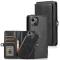  iPhone 14 Pro 2in1 Fodral Magnet Med Frontficka Svart